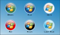Color circular vista logo series of refined version of png