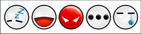 Simple emoticon series png