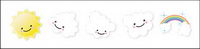 Lovely clouds computer icon png