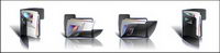 Vista style computer folder icon png