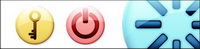 Exit, close to restart the icon png