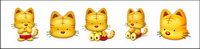 Lovely little cat icon png