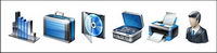 Cool vista style computer icon png