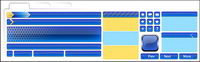 Web Design material - decoration, buttons, navigation-2