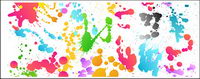 Even before the ink colourful element