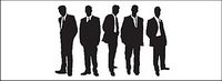 Professional managers in Pictures vector material
