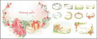 Vector lace material Series-3