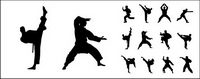 Kung Fu figures material