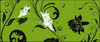 Fashion pattern vector background material