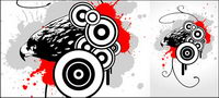 The trend of design elements Vector