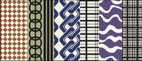 Vector traditional pictorial series  11-Tile Diwen