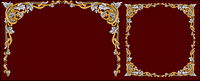 Gorgeous decorative lace Vector