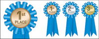Vector medal medal material