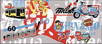 Movement and the street culture vector material-6