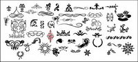 All kinds of useful material pattern element vector