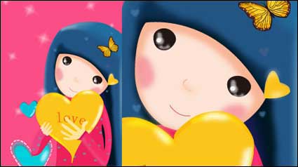 Vector girl