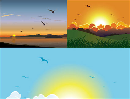 Free Vector Flying