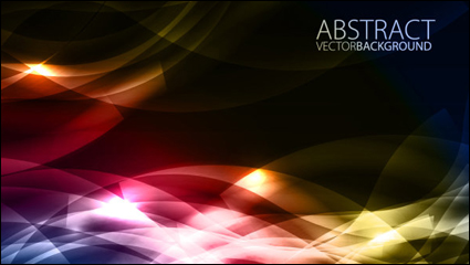 Gorgeous fashion background 04-- vector material