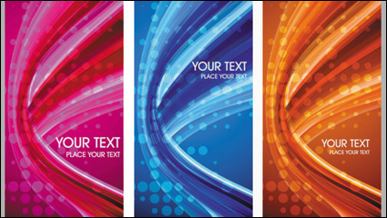 Beautiful elements of the trend 03-- vector material