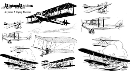 Antique means of transport 03 - vector material