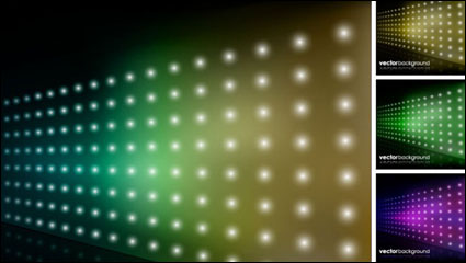 Brilliant starlight background 03 - vector material