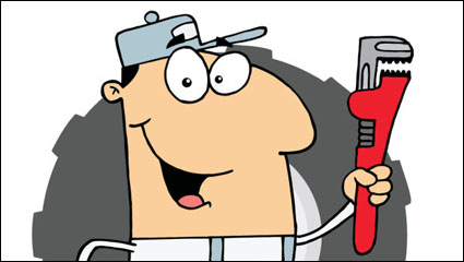 Cartoon illustrator 01 - vector material