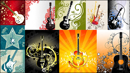 guitar vector