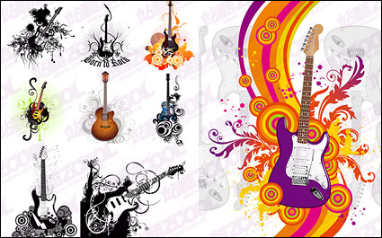 guitar vector -2