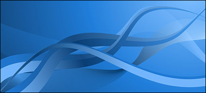 Vector blue lines background material