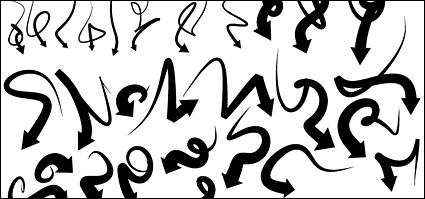 Go Media produced vector material - cool arrow