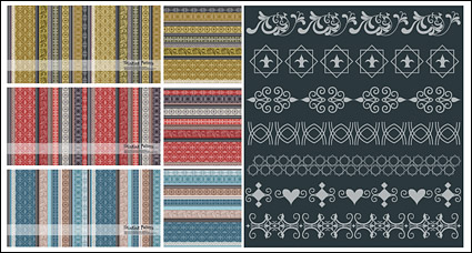 many practical lace vector material-2